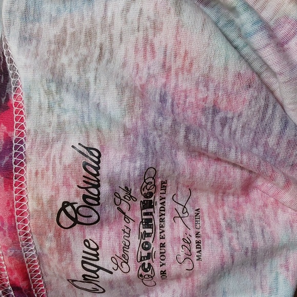 Women's Onique Casual Elements Of Style Clothing Multi Colored Jacket Size XL - Picture 6 of 6